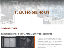 Tablet Screenshot of elmuseodelnorte.org